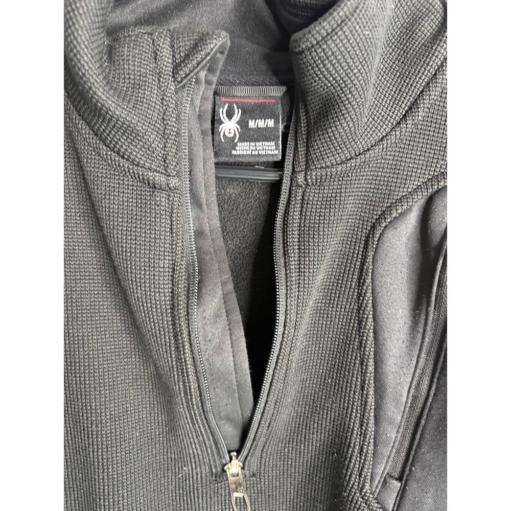Spyder Men's Outbound Half Zip Mid-Weight Mock Neck Sweater size medium - Picture 4 of 5